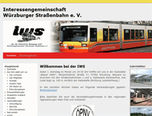 Tablet Screenshot of iws-ev.de